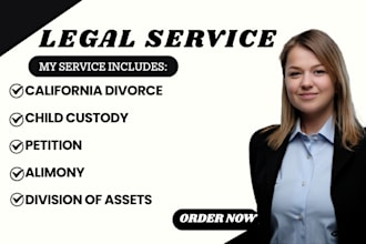 prepare your california divorce and child custody paperwork