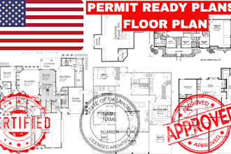 licensed architect, permit ready plans, blueprint, draftsman, ca, mi, ok, wi