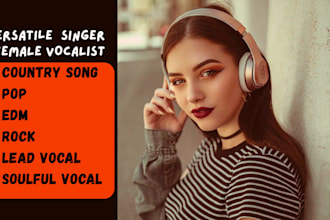 be female singer  drum and bass trance song jazz rnb vocal soul music edm pop