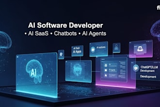 ai software developer, ai saas app, chatbot, ai website, ai agent, ai chatgpt