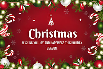 design custom christmas, new year, and holiday packaging labels