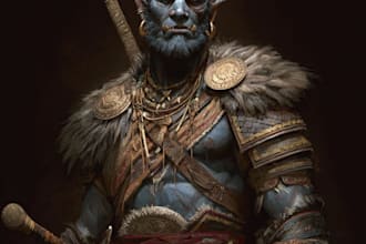 dnd character art and dnd character art
