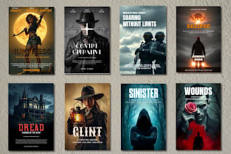 design a professional and cinematic movie poster or film artwork