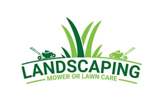makes landscape and lawn care logo