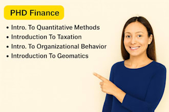 do introduction quantitative methods taxation organizational behavior geomatics