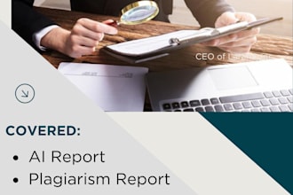 generate ai report for document