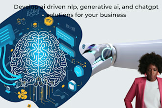 develop ai driven nlp, generative ai, and chatgpt solutions for your business