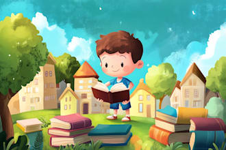 draw children book illustrations
