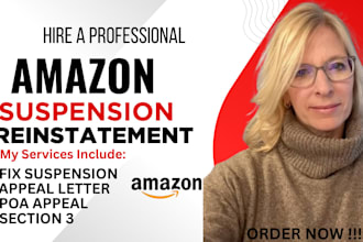 reinstate suspended amazon account section 3 poa appeal