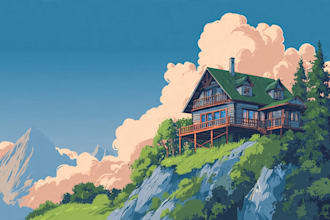 create amazing vector landscapes