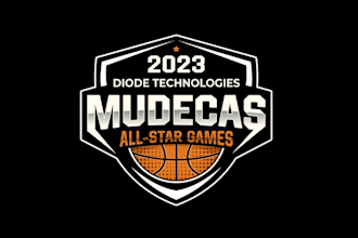 design classic yet modern star basketball game logo