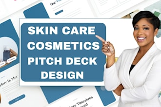 create skincare clinic presentation