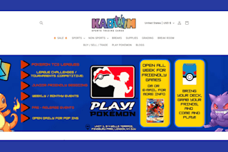 pokémon website trading card shopify store pokemon trading card website tcg