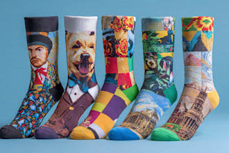 design custom and unique socks design