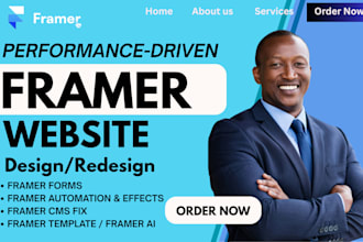 design framer website redesign site landing page developer figma to framer, form