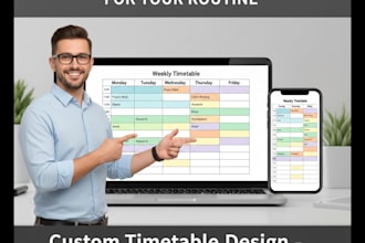 design a personalized study or work timetable for your daily routine