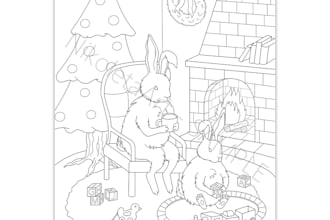 draw custom kids coloring pages for books, worksheets, or activities