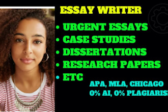 do urgent essay writing as an essay writer