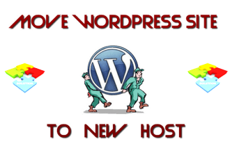 transfer and migrate wordpress site within 24 hours