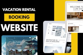 create a professional booking website for your airbnb property
