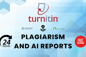 generate plagiarism and ai report for your document