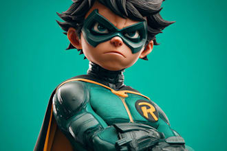 design  a character or superhero