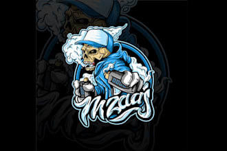 make good vape online shop logo design