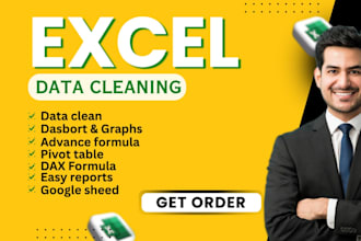 do excel format and data clean service excel sheet, marge