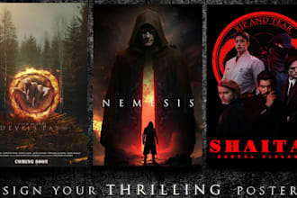 design a cinematic movie poster