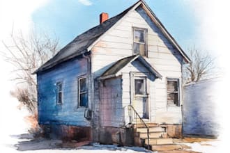 create home portrait watercolor art from photo