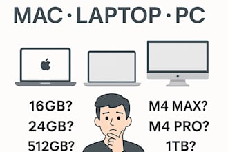 help you choose the right mac or PC based on your needs