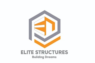 modern minimalist engineering logo design