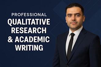 provide expert qualitative research