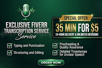 transcribe audios or transcript videos with formatted transcription