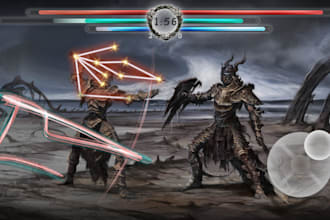 develop multiplayer fighting game, street fighter