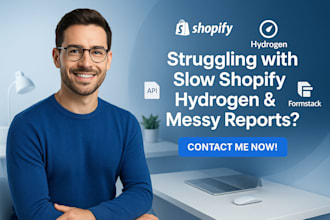 build shopify hydrogen setup with formstack api report integration