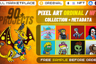 produce premium nft collection and metadata