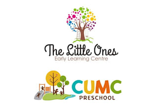 design baby care kids childcare daycare logo