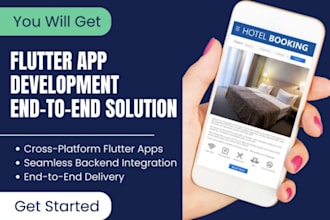 flutter or react native app development end to end solution