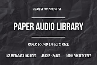 create a custom sound fx pack for your project