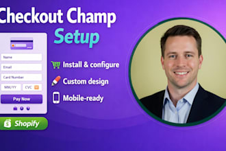 set up checkout champ for shopify and customize your checkout page
