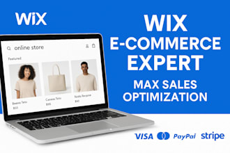 build wix ecommerce business website