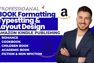 format, book design ebook journal devotional self help cookbook kdp publishing