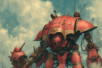 create stunning warhammer style character art