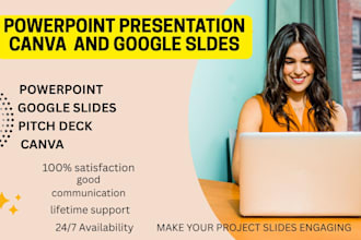 design modern powerpoint pitch deck  google slides presentations