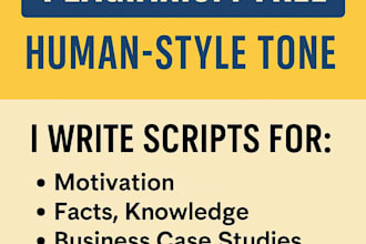 write engaging youtube scripts with SEO research and hooks