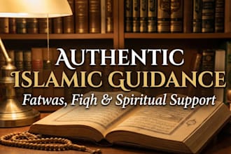 deliver authentic islamic counsel, fatwa based clarification