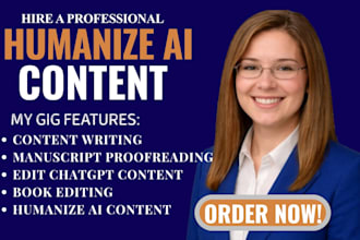 manually edit and rewrite ai writing, humanize ai content with plagiarism check
