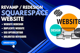 update squarespace website edit squarespace revamp squarespace website redesign