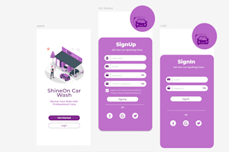 turn your idea into a beautiful figma UI design or prototype